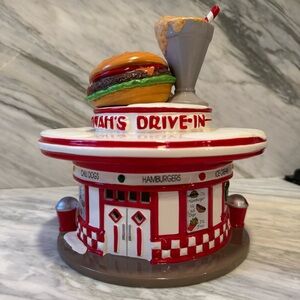 Department 56 Snow Village Dinah’s Drive-In #5447-0